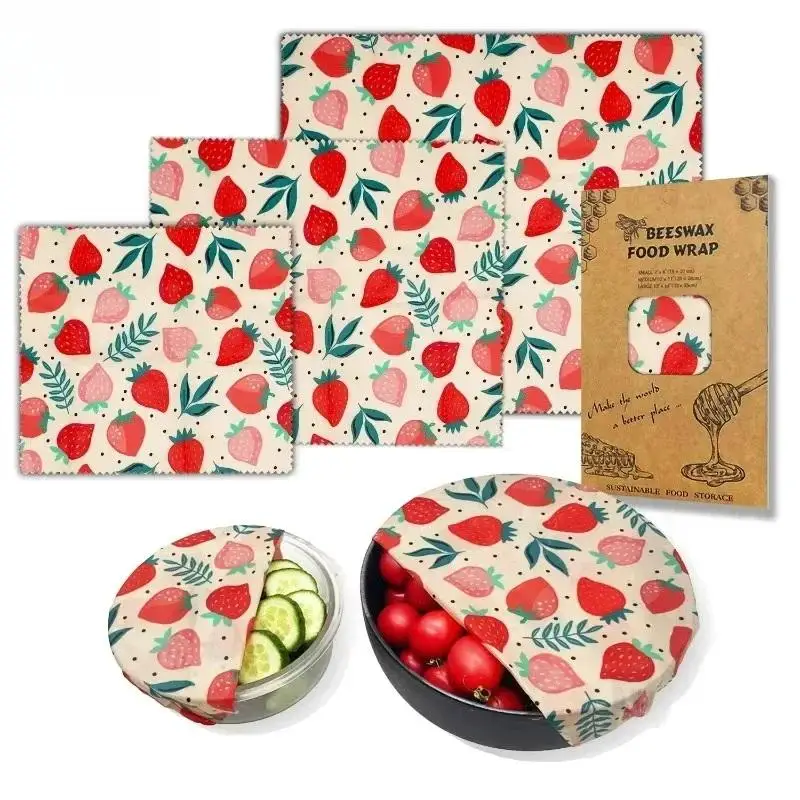Beeswax Food Cover - Pengganti Pembungkus Lilin Lebah Ramah Lingkungan,