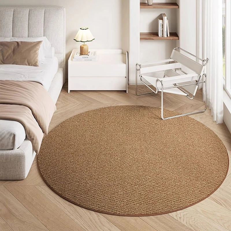 Sustainable Living Home - Karpet anyaman bundar minimalis ramah hewan