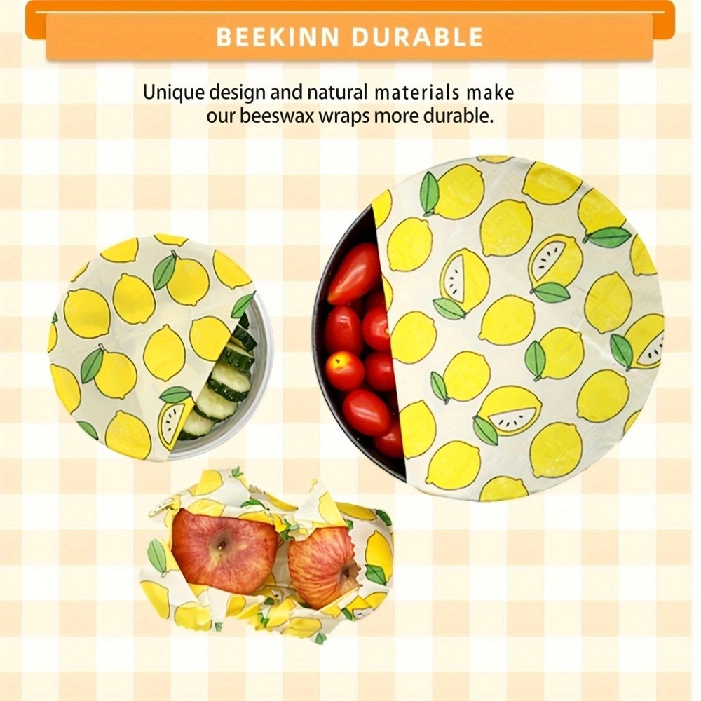 9pcs Pembungkus Makanan Lilin  - Beeswax Food Cover ulasan dan harga