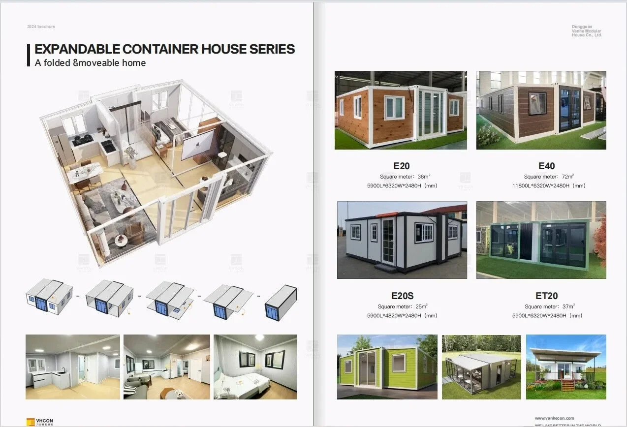 Rumah Kontainer Lipat Prefabri - Sustainable Living Home ulasan dan harga