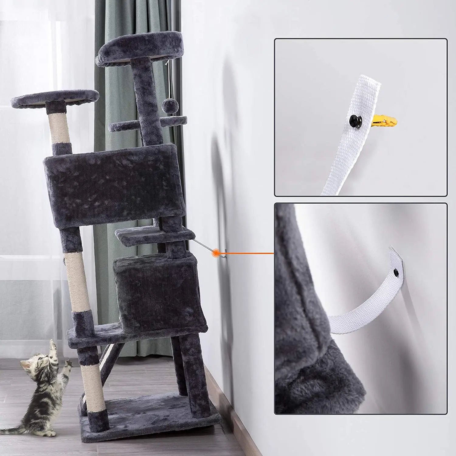 Rangka Panjat Kucing Mewah Mod - Sustainable Living Home ulasan dan harga