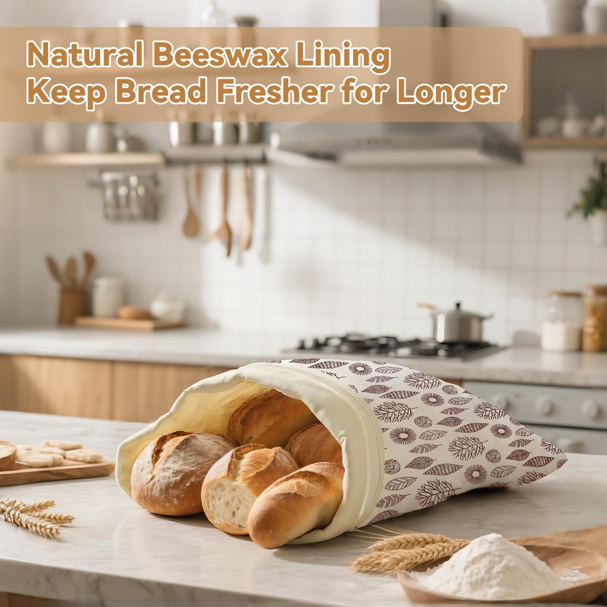 Kantong Roti Lilin Lebah yang  - Beeswax Food Cover ulasan dan harga
