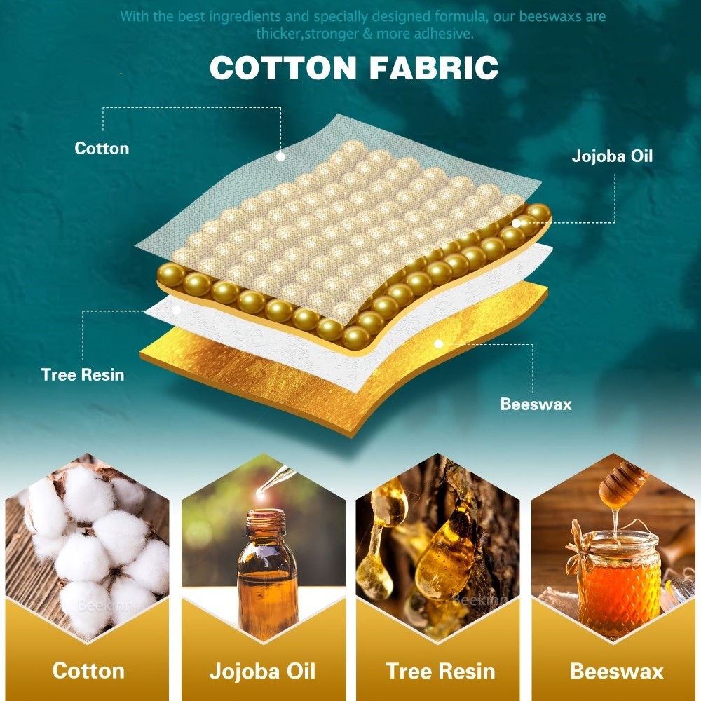 9 buah Pembungkus Makanan dari - Beeswax Food Cover ulasan dan harga
